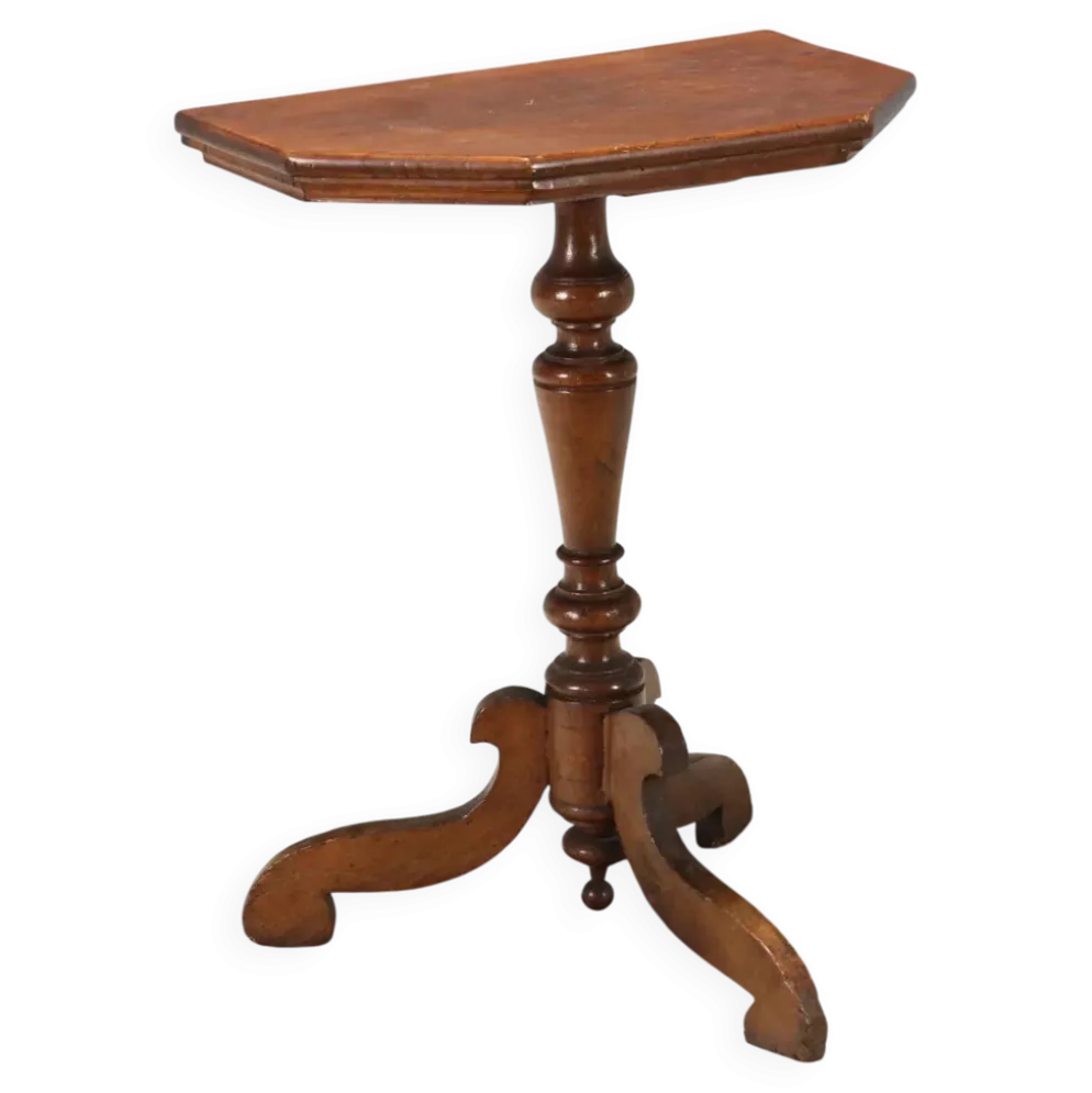 Console Louis-Philippe en noyer