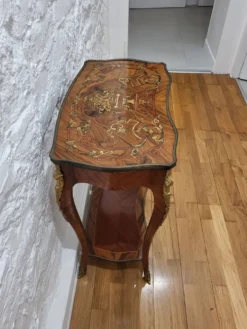 Console louis XV marqueterie