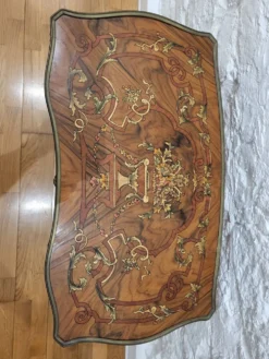Console louis XV marqueterie