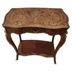 Console louis XV marqueterie