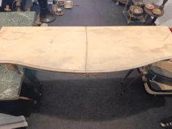 Console Mid-Century en Marbre et Laiton par Pier Luigi Colli – Italie,