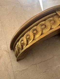 Console murale ancienne dorée
