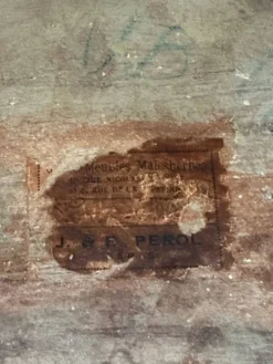 Console murale ancienne dorée