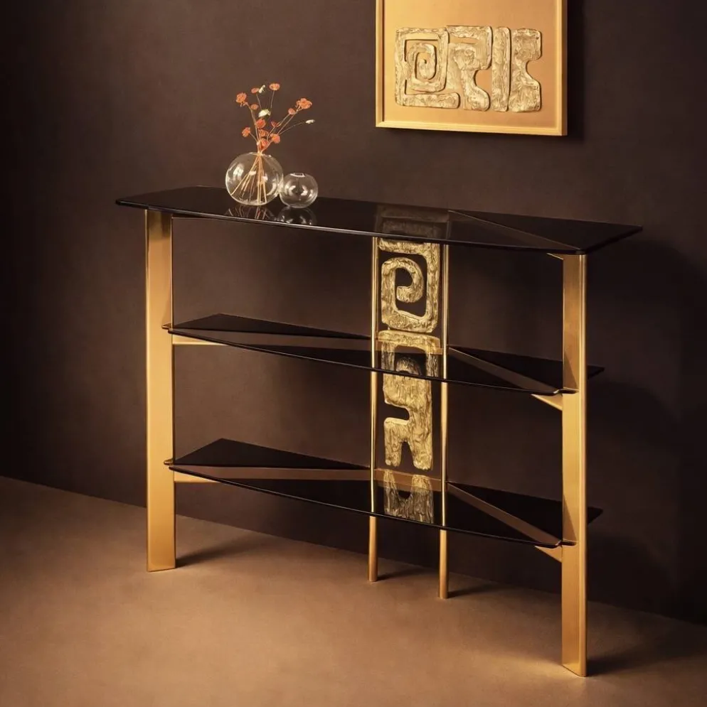 Console Nikol par Luciano Frigerio pour Frigerio di Desio