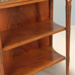 Console néoclassique en acajou