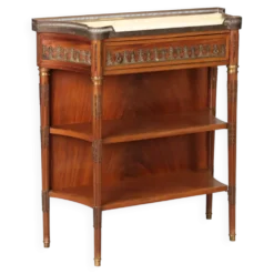 Console néoclassique en acajou