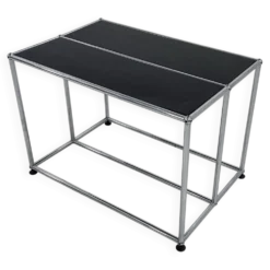 Console noire de Fritz Haller & Paul Schärer pour USM Haller, 1980