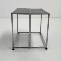 Console noire de Fritz Haller & Paul Schärer pour USM Haller, 1980