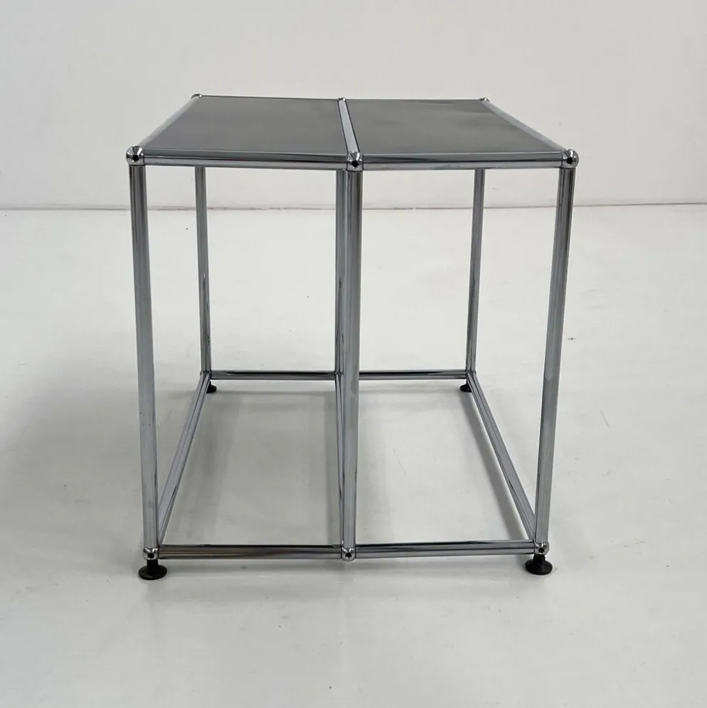 Console noire de Fritz Haller & Paul Schärer pour USM Haller, 1980
