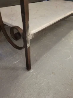 Console ou Etagère en fer forgé