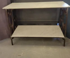Console ou Etagère en fer forgé