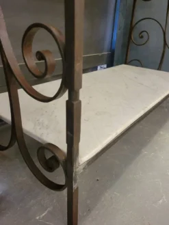 Console ou Etagère en fer forgé
