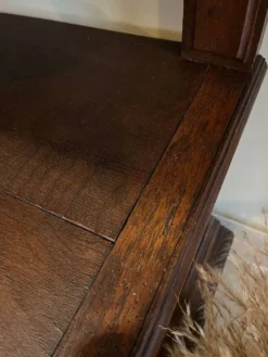Console ou table de service bois tourné