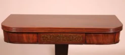 Console Ou Table à Jeux En Acajou d'époque Regency