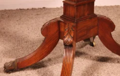 Console Ou Table à Jeux En Acajou d'époque Regency