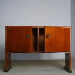 Console rationaliste dans le style de Gio Ponti, années 30.