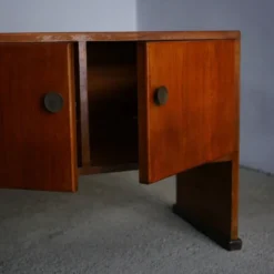 Console rationaliste dans le style de Gio Ponti, années 30.