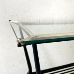 Console roulante design années 50