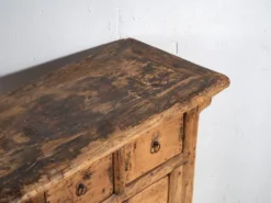 Console Shanxi en sapin à patine sombre – Chine, vers 1930