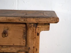 Console Shanxi en sapin à patine sombre – Chine, vers 1930