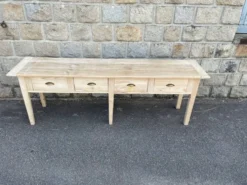 Console sidetable 4 tiroirs