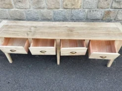 Console sidetable 4 tiroirs