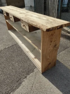 Console table d'atelier