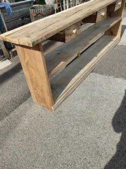 Console table d'atelier