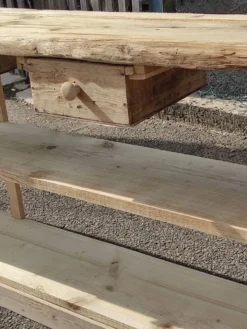 Console table d'atelier