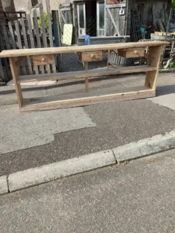 Console table d'atelier