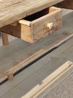 Console table d'atelier
