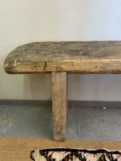 Console établi ancien brutaliste