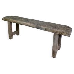 Console établi ancien brutaliste