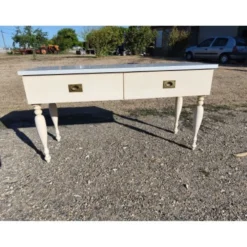 Console vintage bois et formica