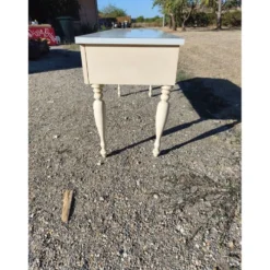 Console vintage bois et formica