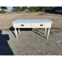 Console vintage bois et formica
