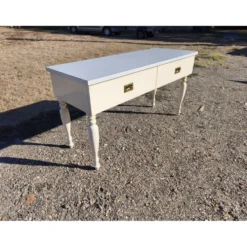Console vintage bois et formica