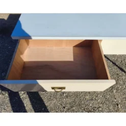 Console vintage bois et formica