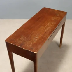 Console vintage en bois au design minimaliste, Italie, années 1950