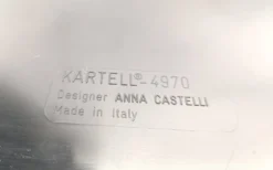 Conteneur modulaire noir par Anna Castelli Ferrieri pour Kartell