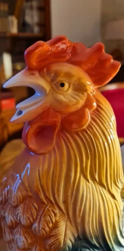 Coq en faïence dlg de st clément
