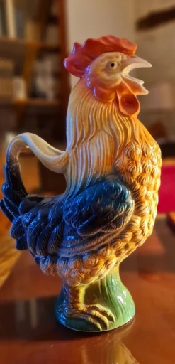 Coq en faïence dlg de st clément