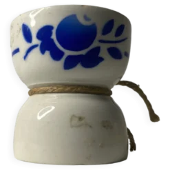 Coquetier bleu digoin