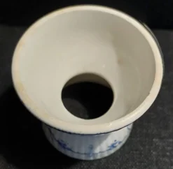 Coquetier diabolo faïence début XXème