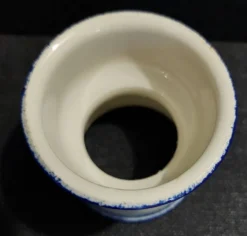 Coquetier diabolo faïence début XXème