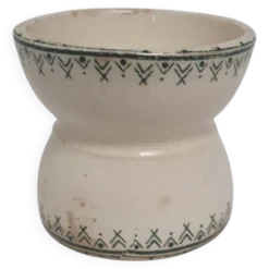 Coquetier diabolo Terre de fer