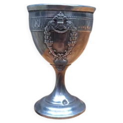 Coquetier en argent fin 19ème
