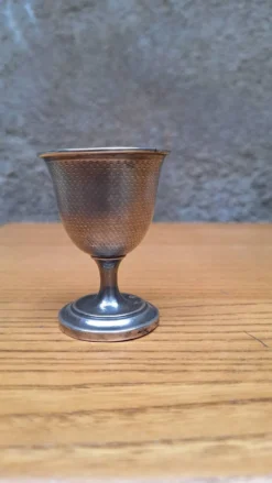 Coquetier en argent massif Cardeilhac