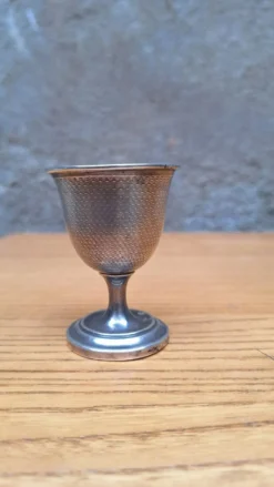 Coquetier en argent massif Cardeilhac