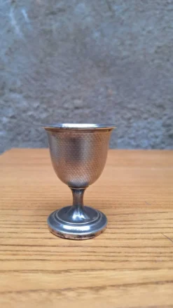 Coquetier en argent massif Cardeilhac
